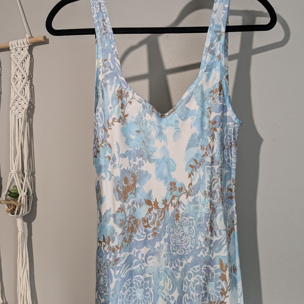 Free People Worth the Wait Bias Cut Slip Dress XS - Picture 7 of 14